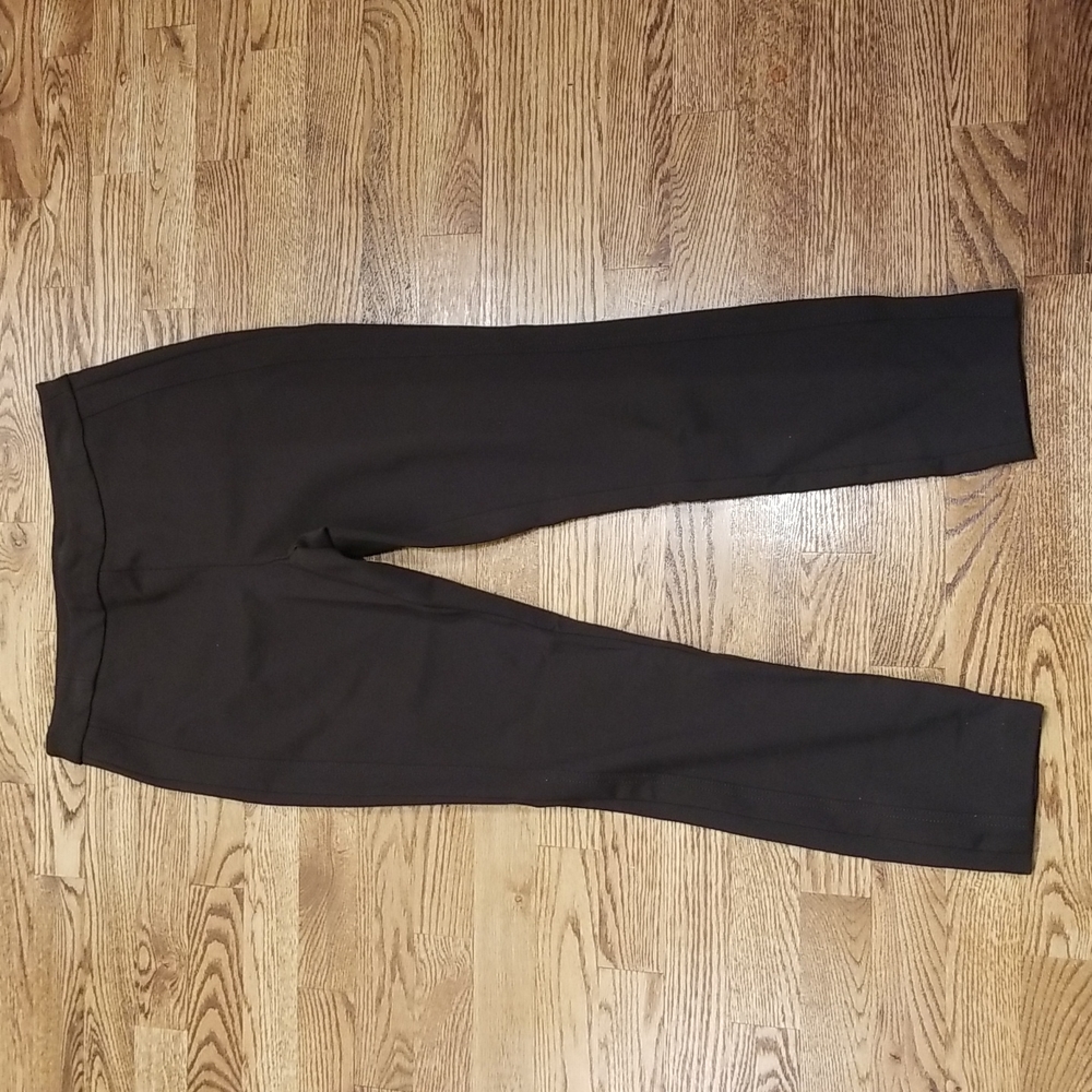 (10) Reitmans Casual Skinny Fit Viscose Blend Brown Pants Business Casual Office